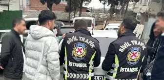 Bahçelievler'de Asker Eğlencesinde Tehlikeli Trafik Hareketleri