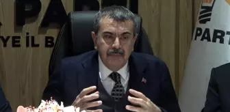 Bakan Tekin: '2024-2025 eğitim-öğretim yılında 9 bin 400 dersliğin 7 bin 500 tanesinin inşaatını tamamlayıp teslim ettik'