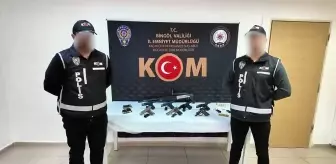 Bingöl'de Silah Operasyonu: 4 Zanlı Tutuklandı