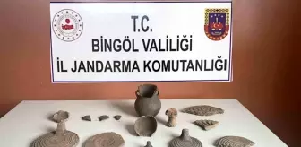 Bingöl'de Tarihi Eser Kaçakçılığı Operasyonu: 14 Çömlek Parçası Ele Geçirildi