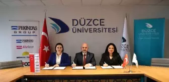 Düzce Üniversitesi'nden Sanayi ile İş Birliği Protokolü