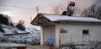 Edirne'nin Yüksek Kesimlerinde Kar Yağışı Etkili Oluyor