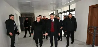 Vali Çiftçi, Bölge Adliye Mahkemesi Ek Hizmet Binası'nda İncelemelerde Bulundu