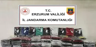 Erzurum'da 1500 Kaçak Tişört Ele Geçirildi