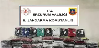 Erzurum'da Kaçak Tişört Operasyonu: 1500 Adet Ele Geçirildi