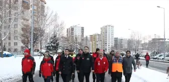 Kayseri'de Deprem Şehitleri İçin Sessiz Yürüyüş Düzenlendi