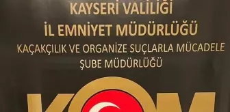 Kayseri'de Yasa Dışı Silah Ticareti Operasyonu: Bir Zanlı Gözaltında