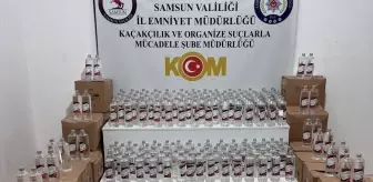 Samsun'da Yasa Dışı Alkol Ticareti Operasyonu: 1 Ton Etil Alkol Ele Geçirildi