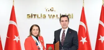 Aile ve Sosyal Hizmetler Bakan Yardımcısı Madak, Bitlis Valiliğini ziyaret etti