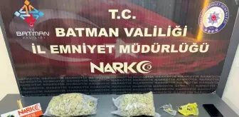 Batman'da Narkotik Operasyonu: 1 Kilo Skunk Ele Geçirildi