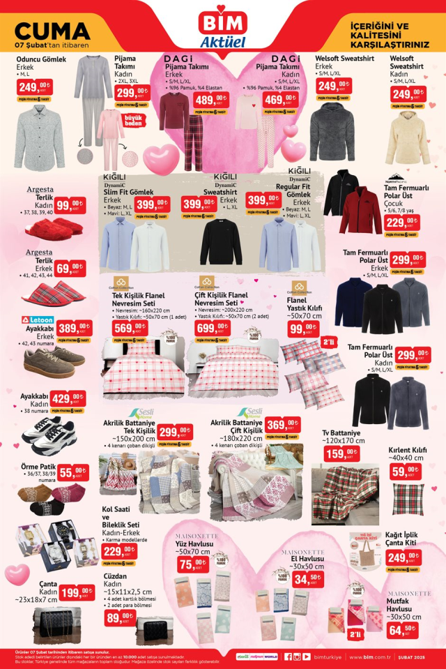 BİM AKTÜEL 7 ŞUBAT | BİM 7 Şubat aktüel kataloğu belli oldu mu? BİM 7 Şubat 2025 aktüel kataloğunda hangi ürünler var?