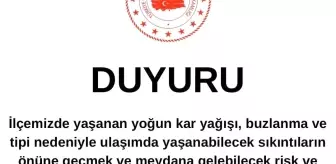 Bursa'nın Büyükorhan ve Orhaneli ilçelerinde eğitime 1 gün ara verildi