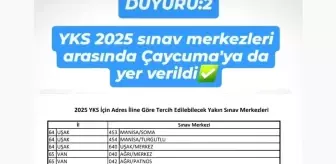 Çaycuma, YKS 2025 İçin Resmi Sınav Merkezi Oldu