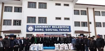 Gaziantep'te 7 Bin Ton Yem Desteği Dağıtılıyor