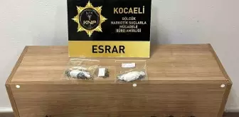 Gölcük'te Uyuşturucu Operasyonu: 1 Kilo 123 Gram Esrar Ele Geçirildi