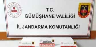 Gümüşhane'de Jandarma Uyuşturucu Operasyonu: 4 Şahıs Yakalandı