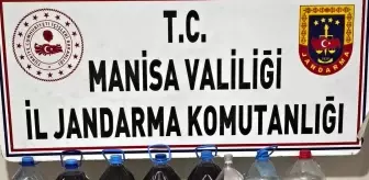 Manisa'da 90 Litre Kaçak Raki ve 25 Litre Kaçak Şarap Ele Geçirildi