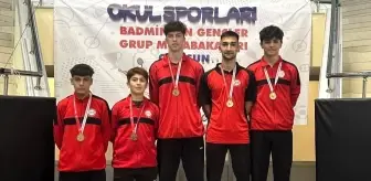 Erzincan Takımları Badminton Grup Şampiyonu Oldu