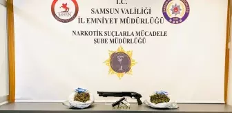 Samsun'da Çöp Poşetinde 3,5 Kilogram Esrar Ele Geçirildi