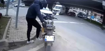 Yalova'da Kaldırımda Motosiklet Süren Sürücü Yakalandı