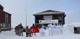 Zigana Dağı'nda Üniversite Öğrencilerine Çığ Eğitimi Verildi