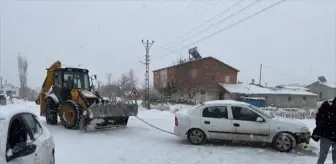 Doğanşehir'de Karla Mücadele Çalışmaları Devam Ediyor