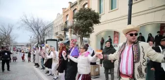 Edirne'de Uluslararası Balkan Halk Oyunları Festivali Coşkusu