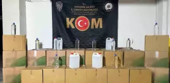 Eskişehir'de Kaçak İçki Operasyonu: 1.500 Litre Etil Alkol Ele Geçirildi