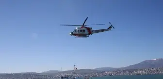 Sahil Güvenlik'ten Karadeniz'de Helikopter Destekli Arama Kurtarma Tatbikatı