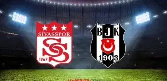 Sivasspor-Beşiktaş maçı ne zaman, saat kaçta, hangi kanalda? Beşiktaş'ın ilk 11'i kim?