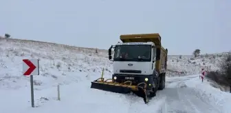 Kayseri'de Kar ve Tipi Nedeniyle 38 Mahalle Yolunda Ulaşım Sağlanamıyor