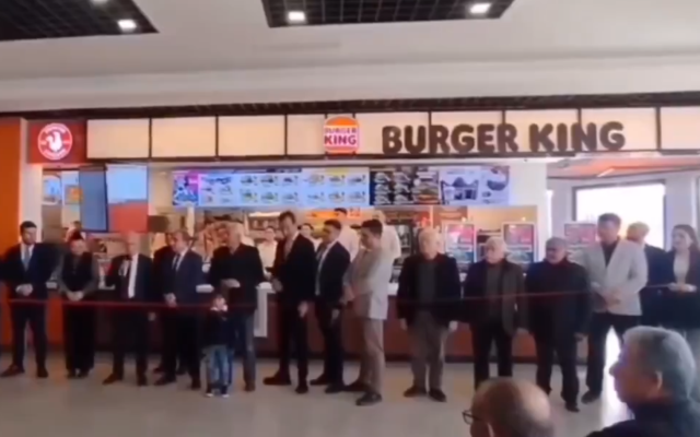 Burger King opening that will cause controversy in Afyonkarahisar