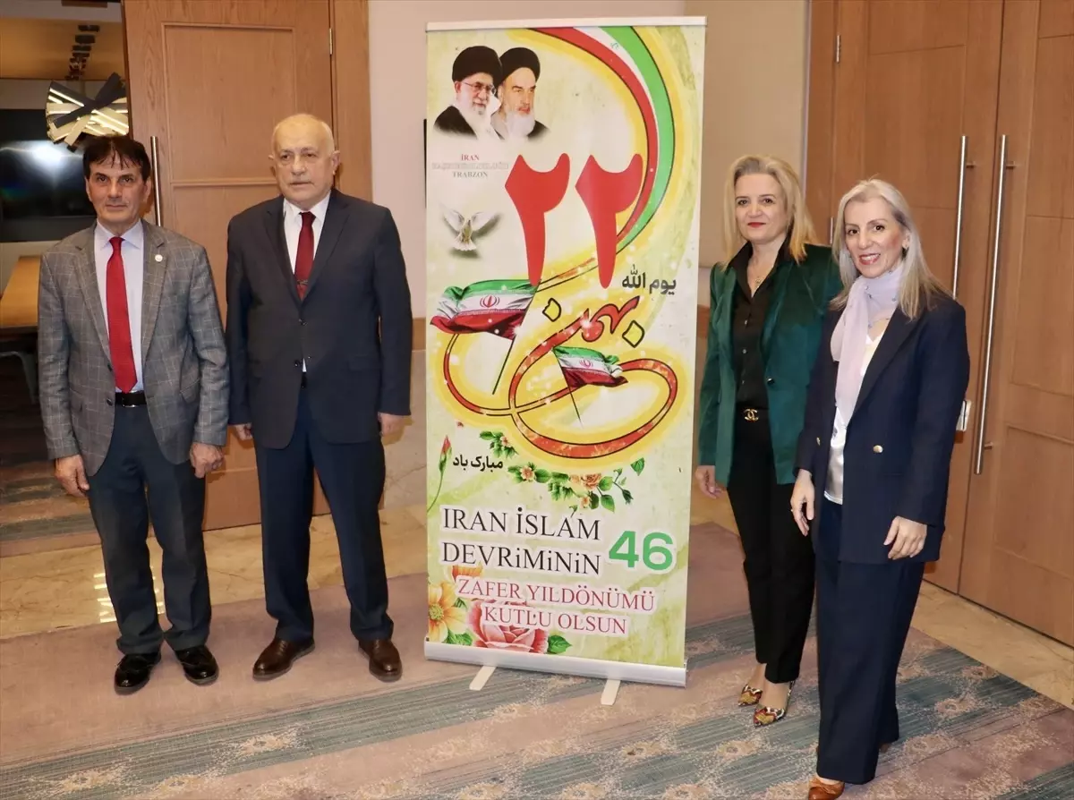 İran İslam Devrimi'nin 46. Yıl Dönümü Trabzon'da Kutlandı