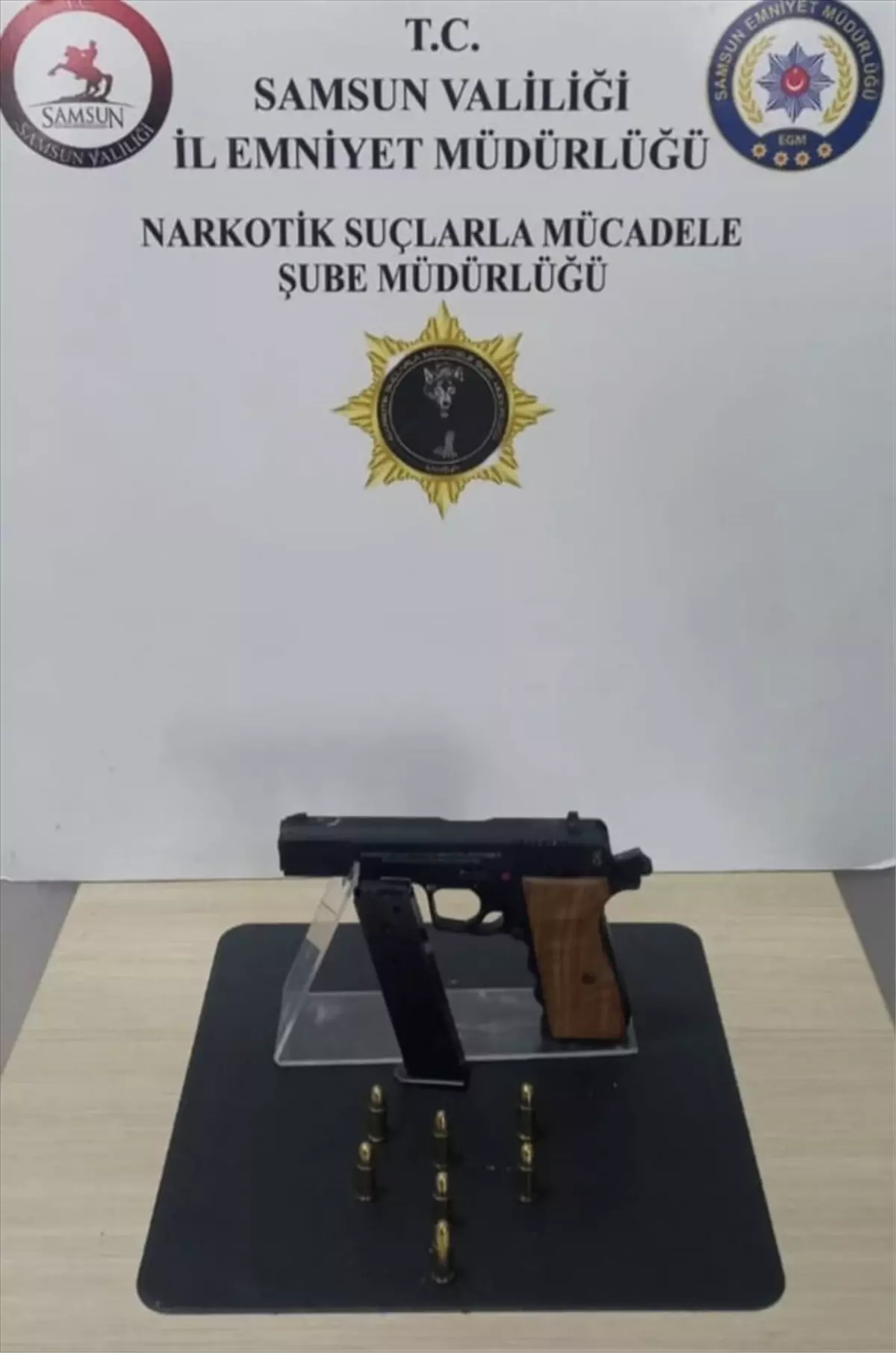 Samsun Bafra'da Ruhsatsız Silah Bulunduran Kişi Tutuklandı