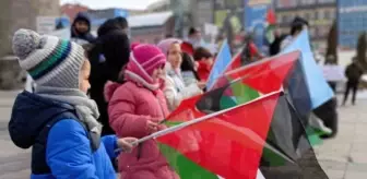 Erzurum'da Sağlıkçılardan Gazze Protestosu: 65. Hafta Yürüyüşü Düzenlendi