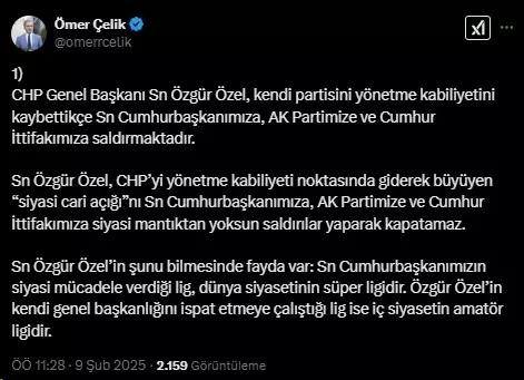 Trump tension continues! 3 recommendations from AK Party to Özel