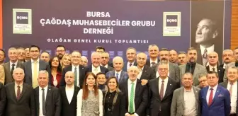 Bursa Çağdaş Muhasebeciler Grubu Derneği'nde Yeni Dönem Başladı