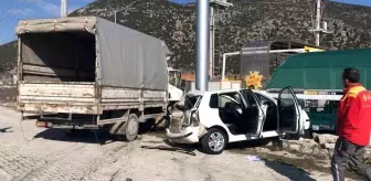 Burdur'da Feci Kaza: 4 Yaralı