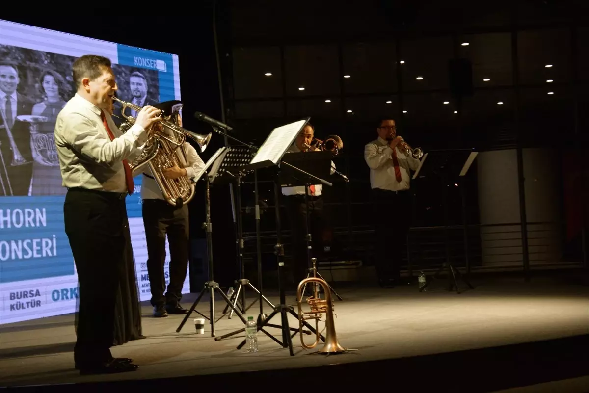 Golden Horn Brass, Bursa'da Büyüleyici Bir Konser Verdi
