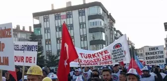 Madenciler ara verdikleri eylemlere yeniden başladılar