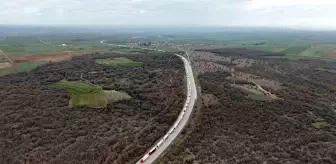 Edirne'de Sınır Kapısında Tır Kuyruğu Mağduriyeti