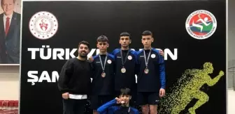 Kocaeli U16 Türkiye Salon Atletizm Şampiyonası'nda 14 Madalya Kazandı