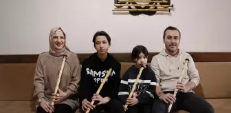 Samsunlu Aile Ney ile Müzik Yolculuğuna Çıkıyor