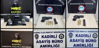 Osmaniye'de Asayiş Uygulaması: 22 Şüpheli Yakalandı, 8'i Tutuklandı