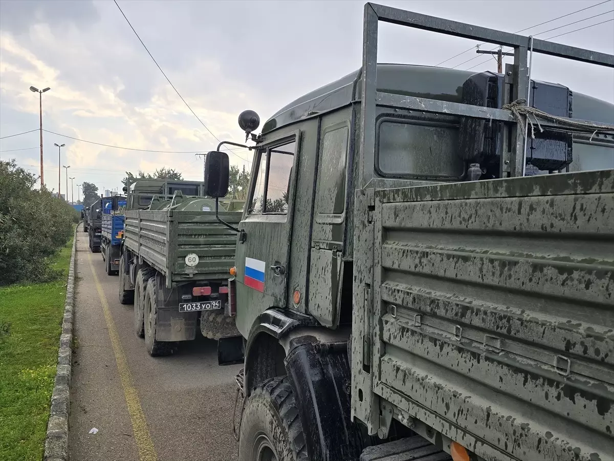 Suriye'de Rus Konvoyuna Giriş İzni Verilmedi