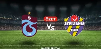 Trabzonspor Eyüpspor maç özeti ve golleri! (VİDEO) Trabzonspor Eyüpspor geniş özeti! Golleri kim attı, maç kaç kaç bitti?