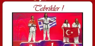 Uşaklı Sporcu Melis Türk, Taekwondo Şampiyonasında Gümüş Madalya Kazandı