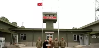 Vali Turan, hudut kartallarıyla bir araya geldi