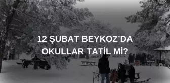 Beykoz okullar tatil mi son dakika? 12 Şubat Çarşamba Beykoz'da okul yok mu?(Valilik açıklaması)