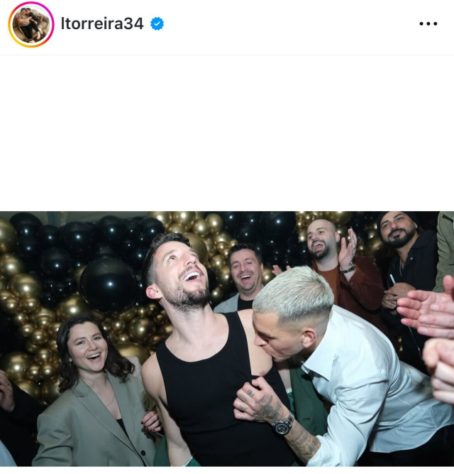 Everyone is talking about this post. Torreira's photo with Mertens became a sensation